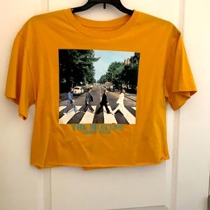 The Beatles Crop top